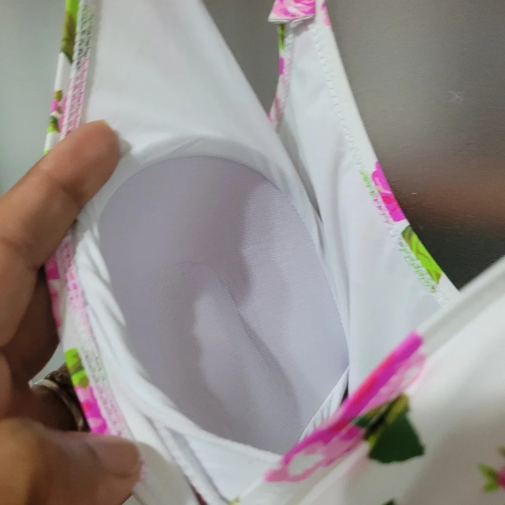 Betsey Johnson Love Always Betsey Print Floral one-piece swim dress - Picture 8 of 9